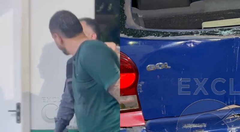 Policiais prendem supeito com drogas dentro de carro na Avenida das Torres; veja vídeo