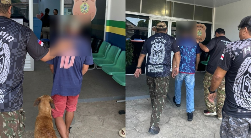 Homens são presos por invadir casas para estuprar mulheres em Parintins; veja vídeo