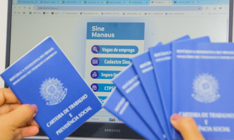 Sine Manaus oferta 256 vagas de emprego nesta quarta–feira (13)