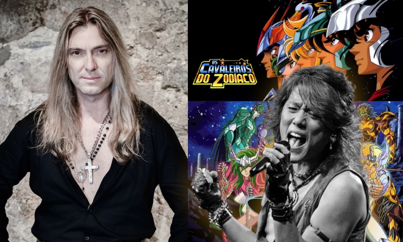 Edu Falaschi, cantor brasileiro de Cavaleiros do Zodíaco, lamenta a morte do vocalista Nobuo Yamada: “Hoje o céu silenciou”; veja vídeo