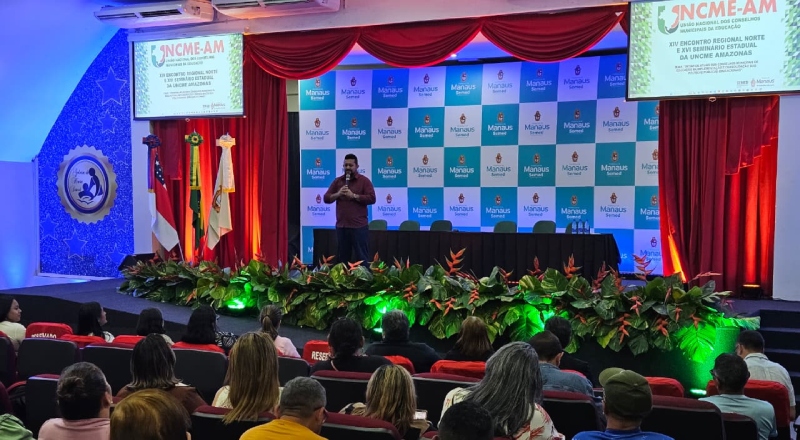 Prefeitura de Manaus participa do encerramento do 16º seminário estadual da UNCME