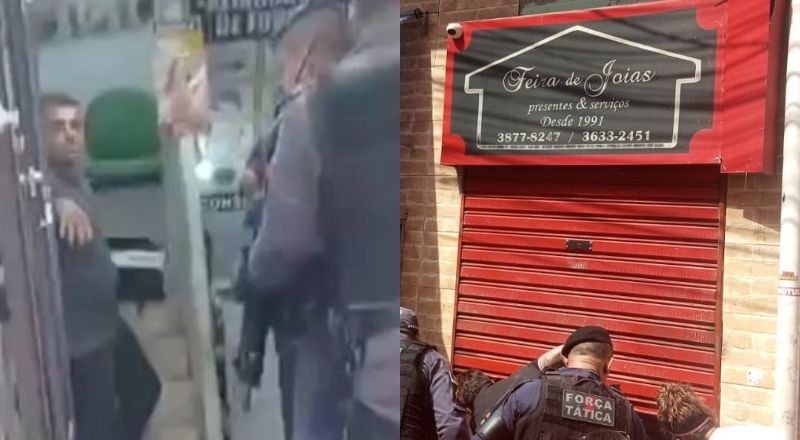 Assaltante que foi morto em tentativa de roubo a joalheria no Centro de Manaus tinha 16 anos; veja vídeo