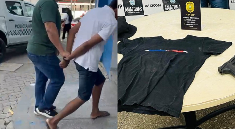 PC prende homem por roubo a clínica veterinária no bairro Tancredo Neves