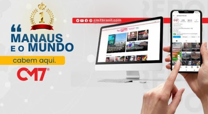É 1º lugar! CM7 Brasil mostra a força do jornalismo digital e lidera ranking em pesquisa de desempenho no Amazonas