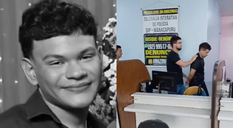 Jovem foi assassinado em Manacapuru por homem comprometido com quem tinha um caso, revela polícia; veja vídeo