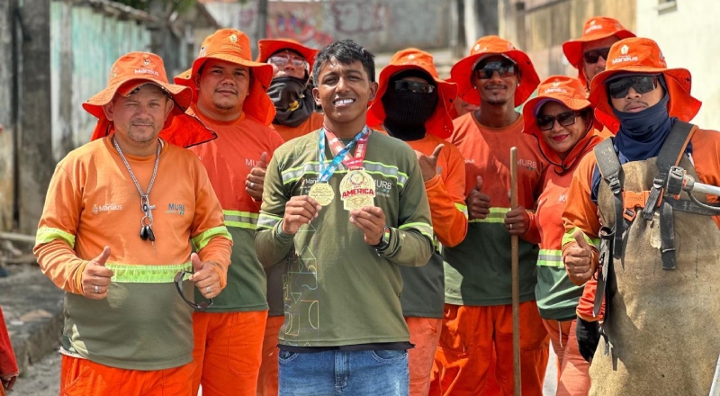 Fiscal da prefeitura e atleta de jiu-jítsu conquista títulos e vira símbolo de superação e talento entre os servidores