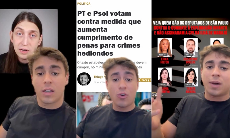 Nikolas Ferreira expõe que PSOL e PT barraram as principais ações contra exploração infantil e pedofilia no Brasil; veja vídeo