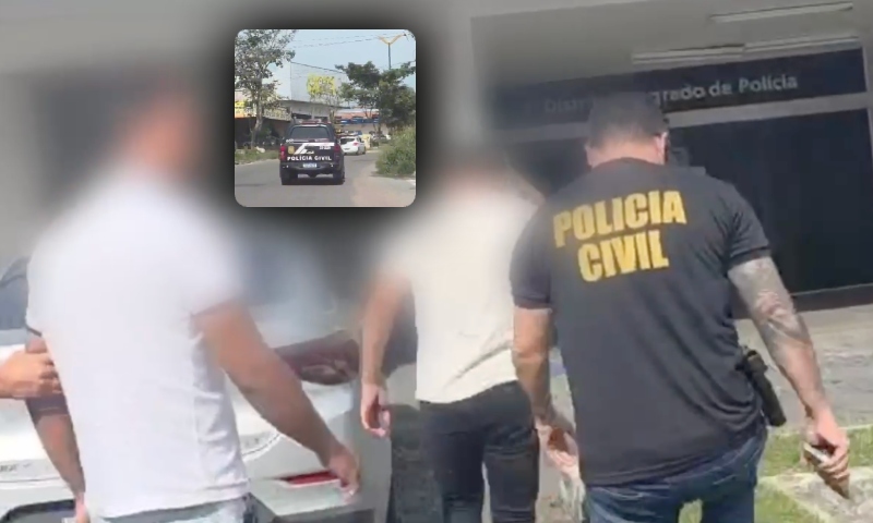 Dupla é presa em Manaus por aplicar golpe de falsa venda de armas de fogo; veja vídeo
