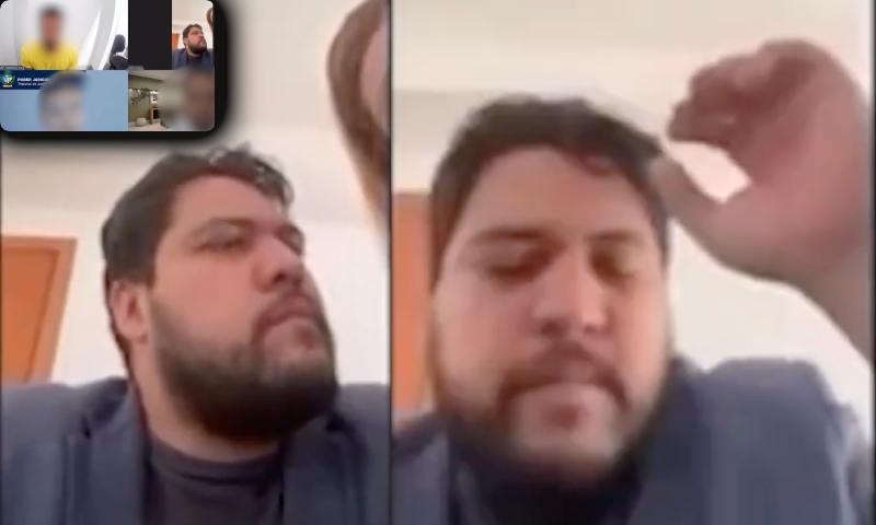 Advogado leva tapa de mulher durante audiência online; veja vídeo