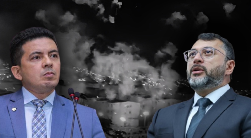 Delegado Péricles se diz ‘surpreso’ com foguetório do CV em Manaus e fecha olhos para o descaso de Wilson Lima com a segurança