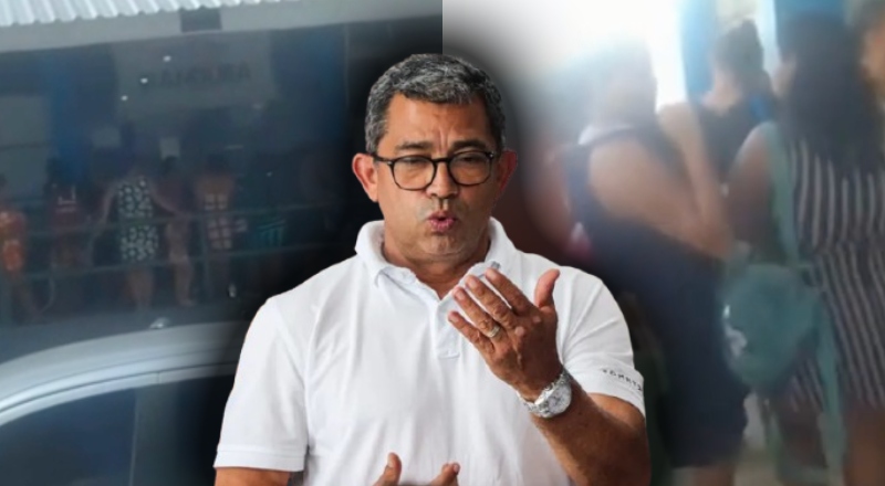 Manifestantes acusam prefeito Augusto Ferraz de ‘se esconder’ da população em Iranduba: “não quer atender ninguém!”; veja vídeo