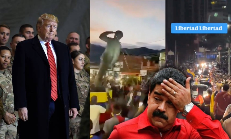 Operação militar dos EUA faz Maduro se esconder em um bunker na Venezuela; veja vídeo