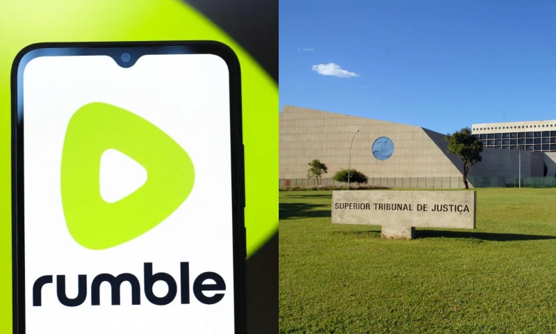 Notificação da Justiça da Flórida sobre o Rumble chega ao STJ contra ministro do STF