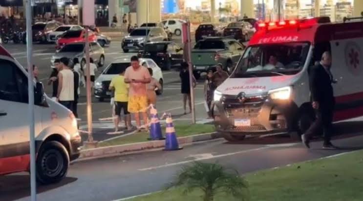 Adolescente morre após sofrer choque elétrico ao encostar em poste do Shopping ViaNorte; veja vídeo