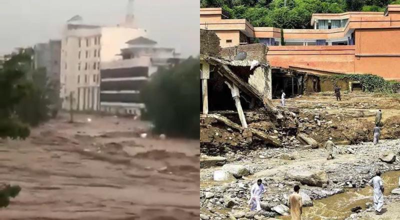 Enchentes no Paquistão deixam mais de 340 mortos em 48 horas; veja vídeo