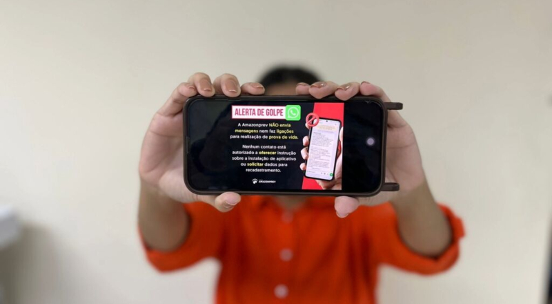 Alerta: golpistas usam falso recadastramento para enganar aposentados no Amazonas