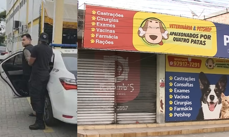 Dono de clínica veterinária é preso após tentativa de homicídio de idoso que reclamou de atendimento; veja vídeo