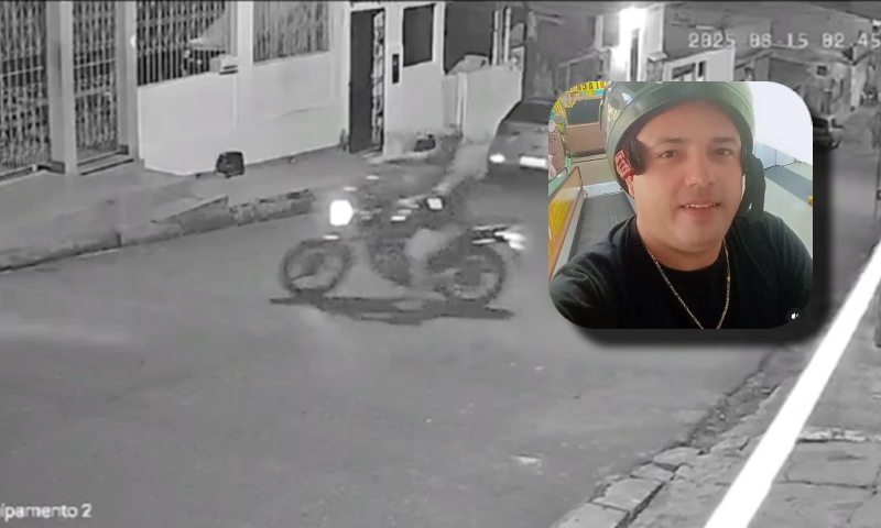 Veja momento em que mulher fratura a coluna ao ser agredida pelo marido no meio da rua, em Manaus; veja vídeo