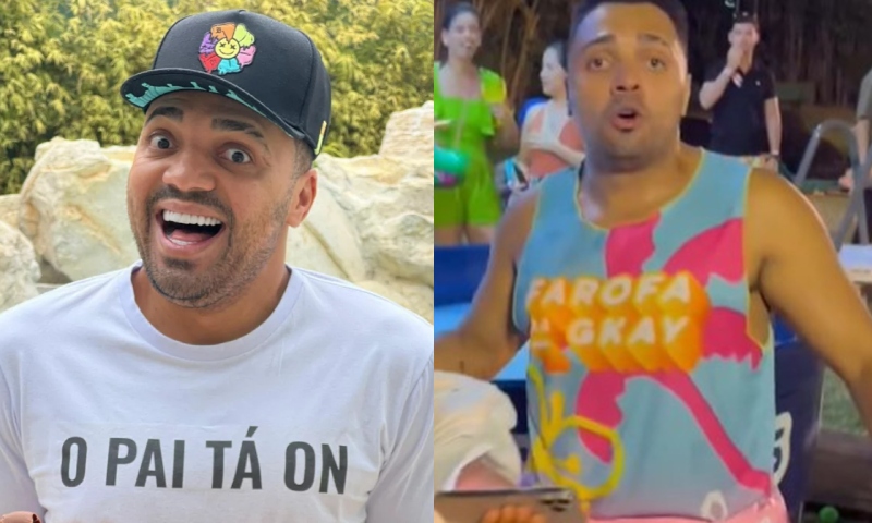 Tirullipa é denunciado pelo Ministério Público por importunação sexual de três mulheres na Farofa da Gkay; veja vídeo