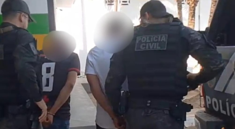 PC-AM prende dois homens e apreende adolescente envolvidos em homicídio qualificado