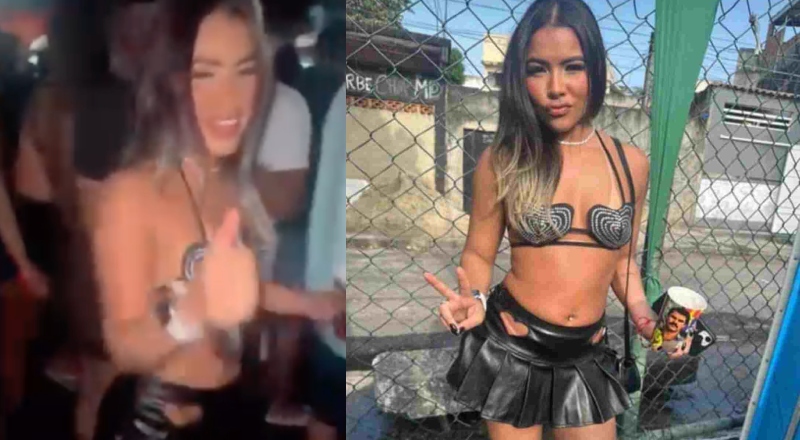 Vídeo mostra os últimos momentos de jovem que foi arrastada de baile funk e morta após se recusar a ficar com traficante; veja