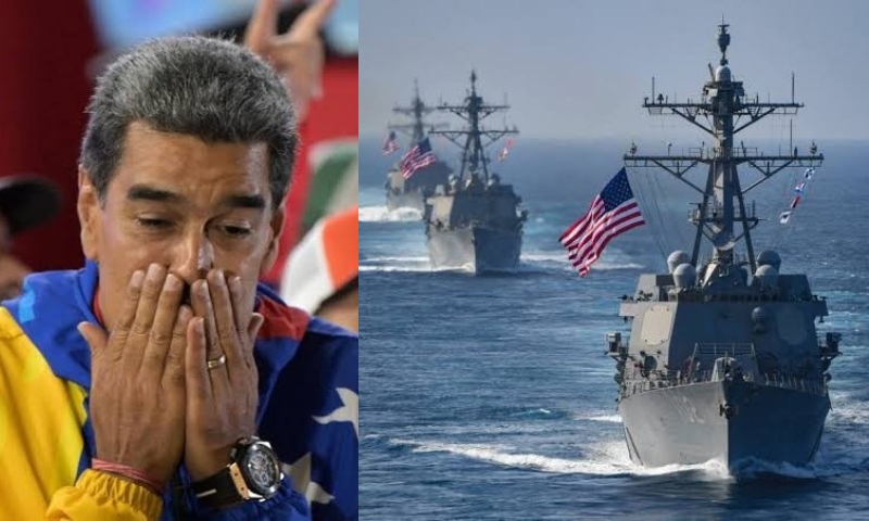 EUA enviam navios de guerra à Venezuela e prometem “toda a força” contra regime de Maduro