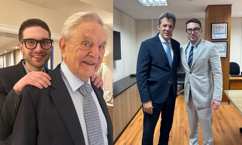 Em meio às tensões da Magnitsky, filho de George Soros se reúne com Haddad em Brasília