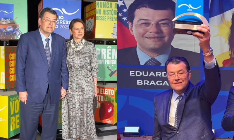 Eduardo Braga é eleito um dos cinco melhores senadores do Brasil pelo terceiro ano consecutivo