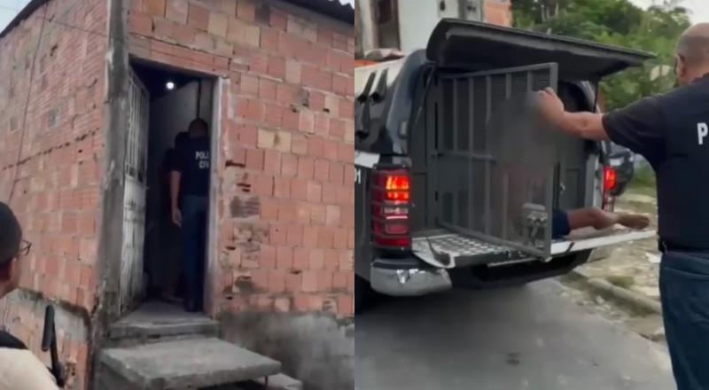 Capturado: homem condenado a mais de 9 anos por tráfico e roubo é preso em Manaus