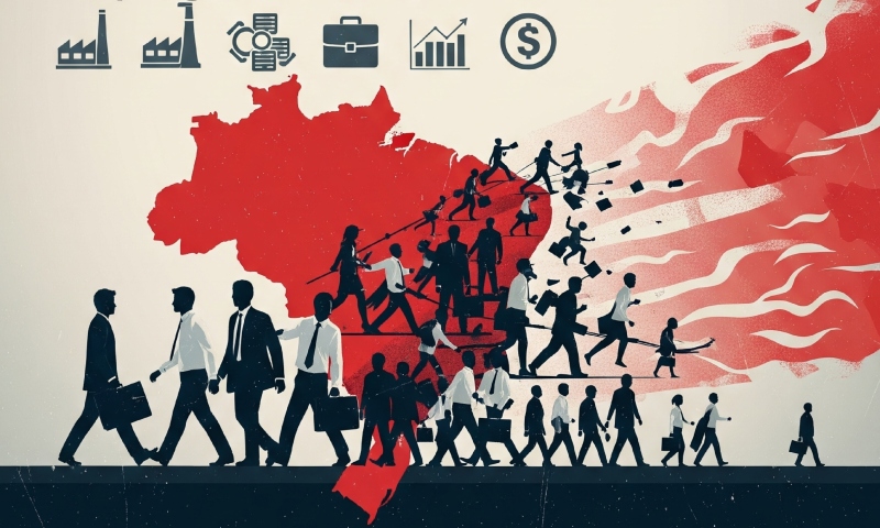 Crise: 1.200 milionários estão deixando o Brasil de forma permanente em 2025 e levando os empregos embora; veja vídeo