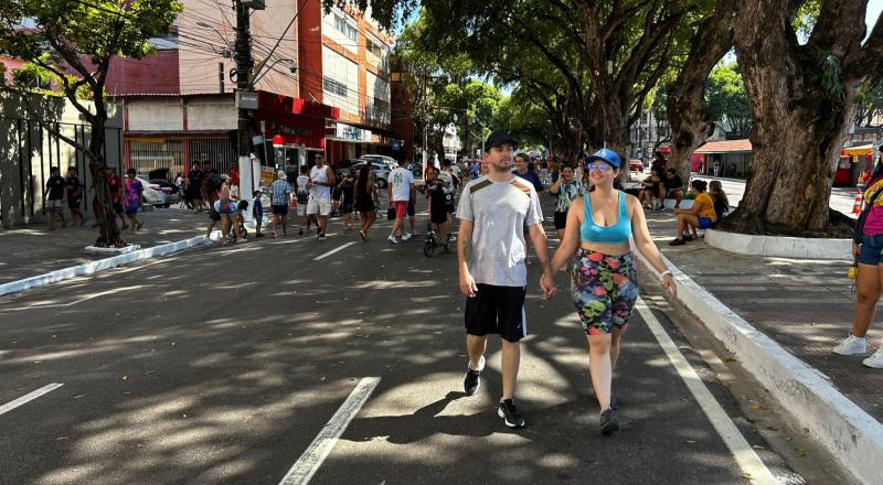 Centro de Manaus ganha primeira “faixa liberada” com cultura, lazer e atividades gratuitas