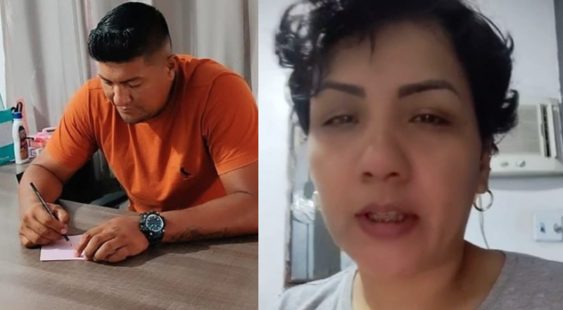 Veja momento que “Panela” agride mulher por não pagar lanche do filho em Manacapuru; agressor segue foragido