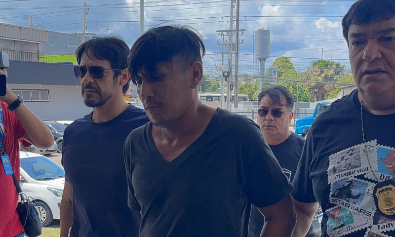 Vulgo ‘Cebolinha’ é preso após matar venezuelano por causa de drogas em Manaus; veja vídeo