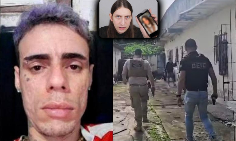 Veja momento da prisão do homem que ameaçou a vida do youtuber Felca; veja vídeo