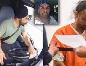 Caminhoneiro indiano pode pegar 45 anos de prisão após causar acidente fatal na Flórida; veja vídeo