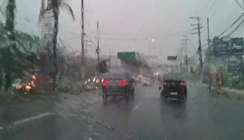 Manaus deve ter céu nublado e pancadas de chuva nesta quarta-feira (27)