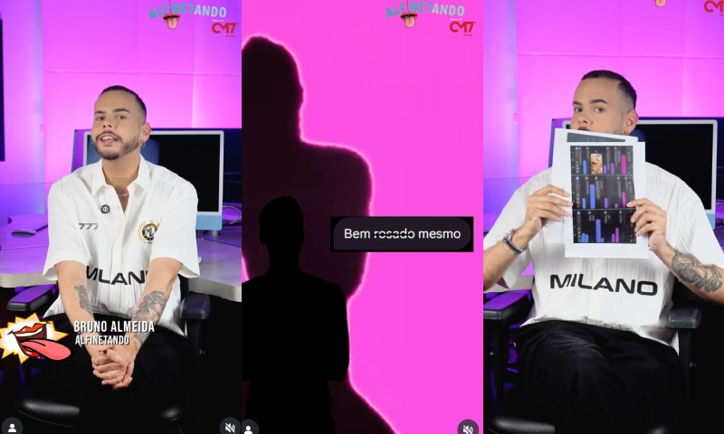Vazam prints picantes de homem influente e casado de Manaus com menina do Job