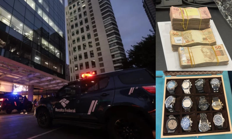 Megaoperação da Receita Federal revela que o PCC tinha controle sobre 40 fundos de investimento na Faria Lima; veja vídeo