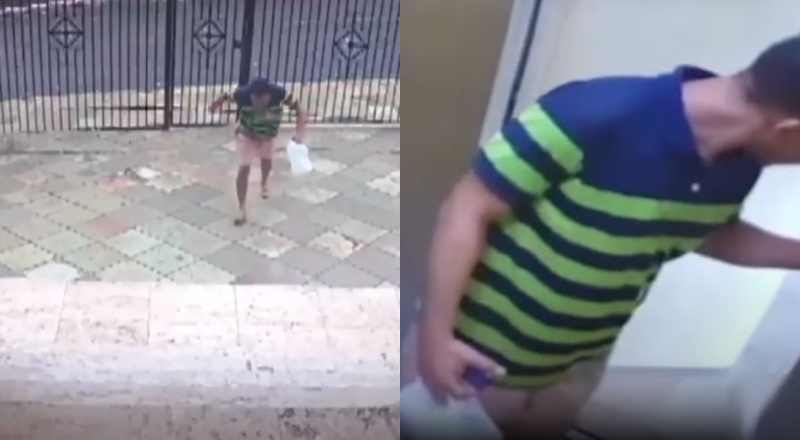 Zelador toca fogo em prédio e espanca moradora que pediu sua demissão; veja vídeo