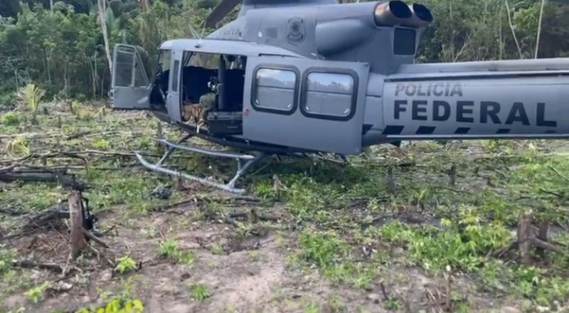 PF deflagra operação para combater a plantação ilegal de maconha no Amazonas
