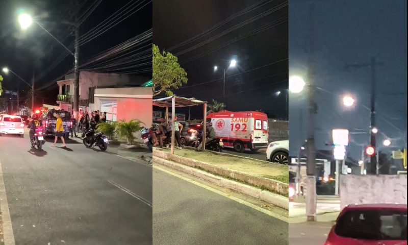 Justiceiro mata assaltante que tocou o terror em posto de gasolina no bairro Alvorada; veja vídeo