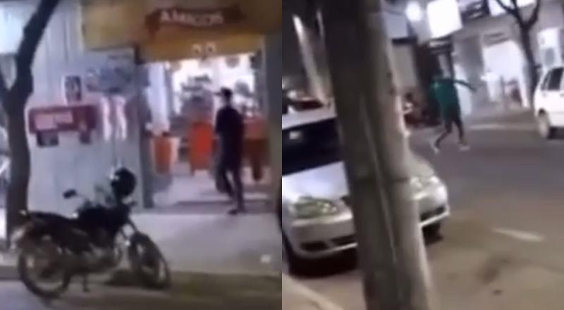 Bêbado ameaça matar dona de bar com motosserra após ser proibido de beber cerveja; veja vídeo