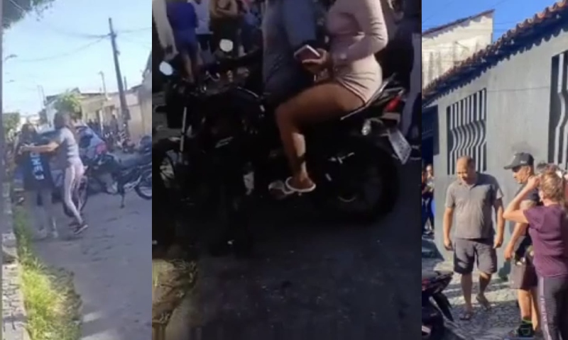 “Não esperou nem descer da moto!”: agiota que ia cobrar ‘cliente’ é executado antes de estacionar; veja vídeo