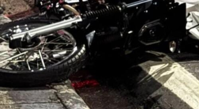 Motociclista tem cabeça esmagada por carreta durante acidente na Avenida Rodrigo Otávio; veja