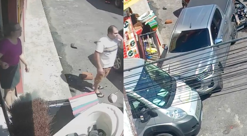 Câmera flagra acidente que matou idosa esmagada na zona Leste de Manaus; veja