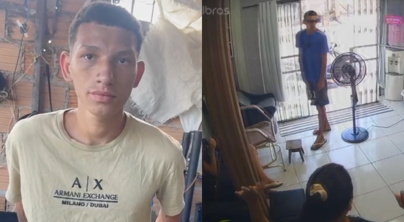 Ladrão que já recebeu “carinho” de população por roubar trabalhadores volta a assaltar no Jorge Teixeira; veja vídeos