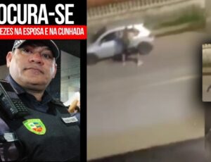 Sargento que atirou na ex-mulher e na companheira dela continua foragido em Manaus; vítimas estão internadas; veja vídeo