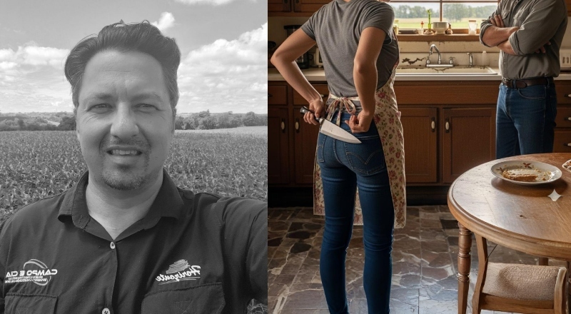 Engenheiro agrônomo é assassinado por facada desferida pela esposa