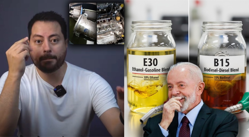 ‘Ferrou com o meu carro’: engenheiro desabafa após ter motor destruído por biodiesel diluído no combustível; veja vídeo