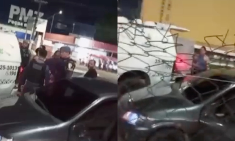 Policial ‘bebaço’ é preso após puxar arma em frente à Botecaria; veja vídeo